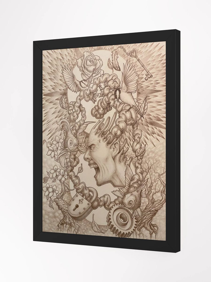 Psychotic Break Framed Poster product image (2)
