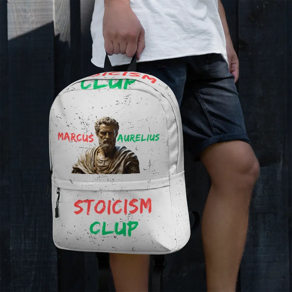 Marcus Aurelius Stoic Backpack product image (4)