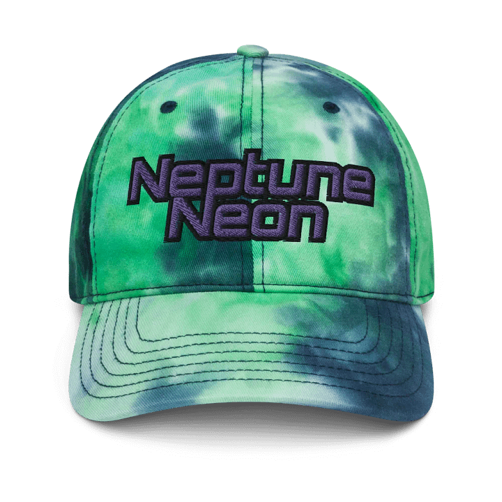 Neptune Neon Tie-Dye Hat product image (1)