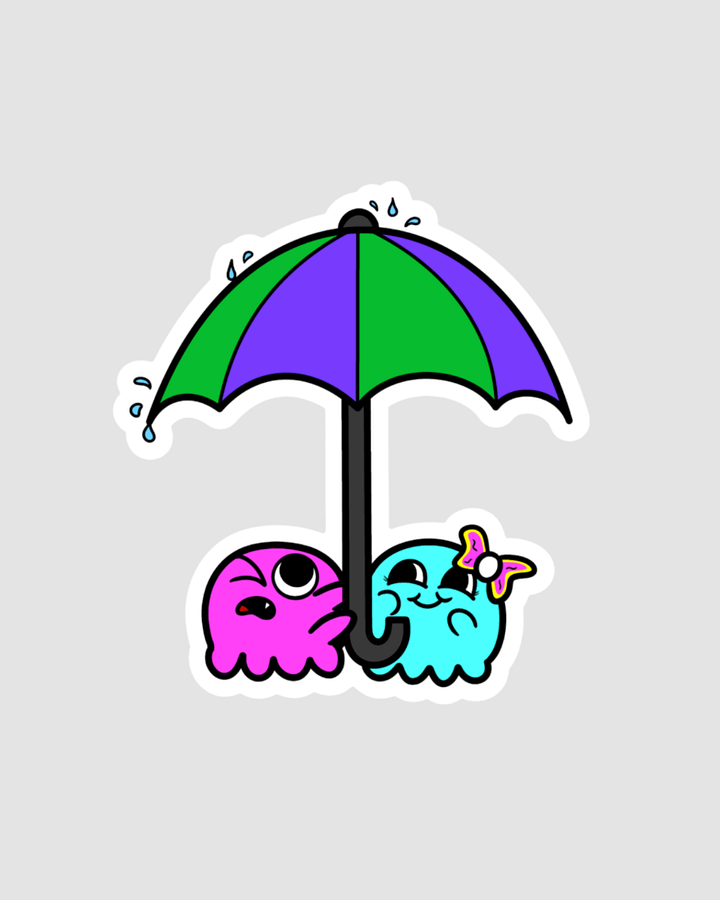 Umbrella Globs Sticker product image (1)