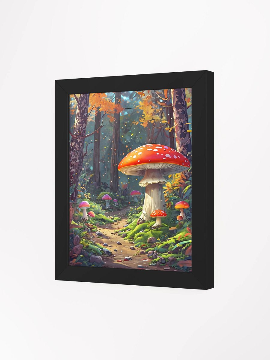 Enchanted Mushroom Forest Framed Poster product image (4)