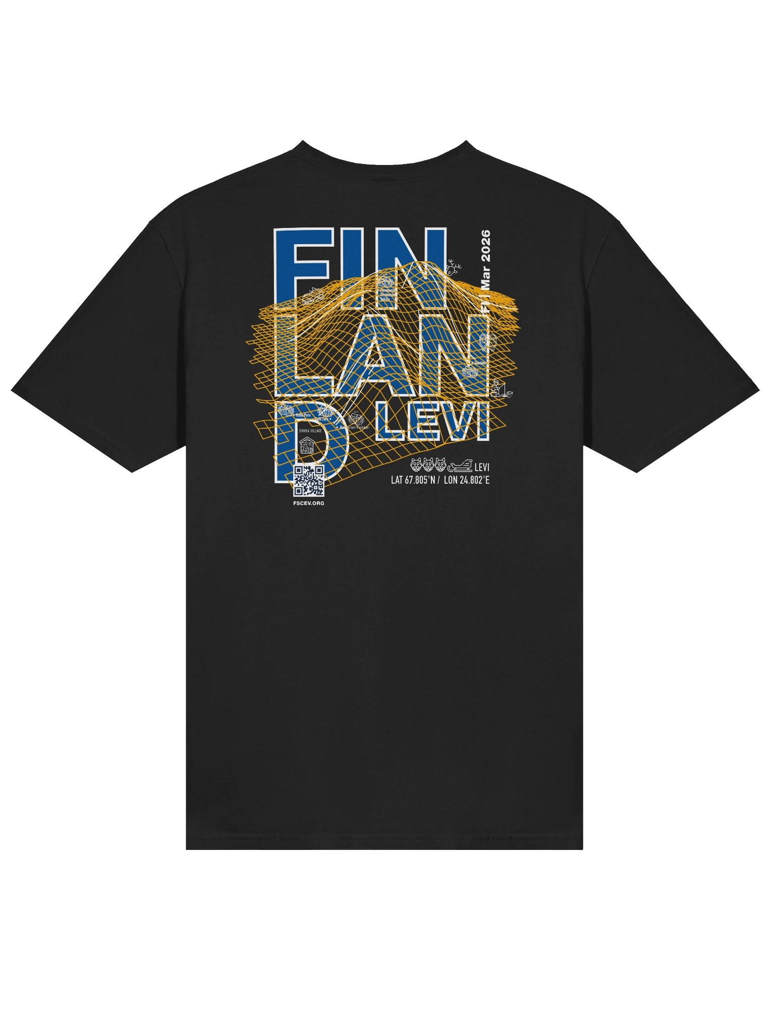 Finland / Levi Coordinates and Resort (front and back print) product image (5)