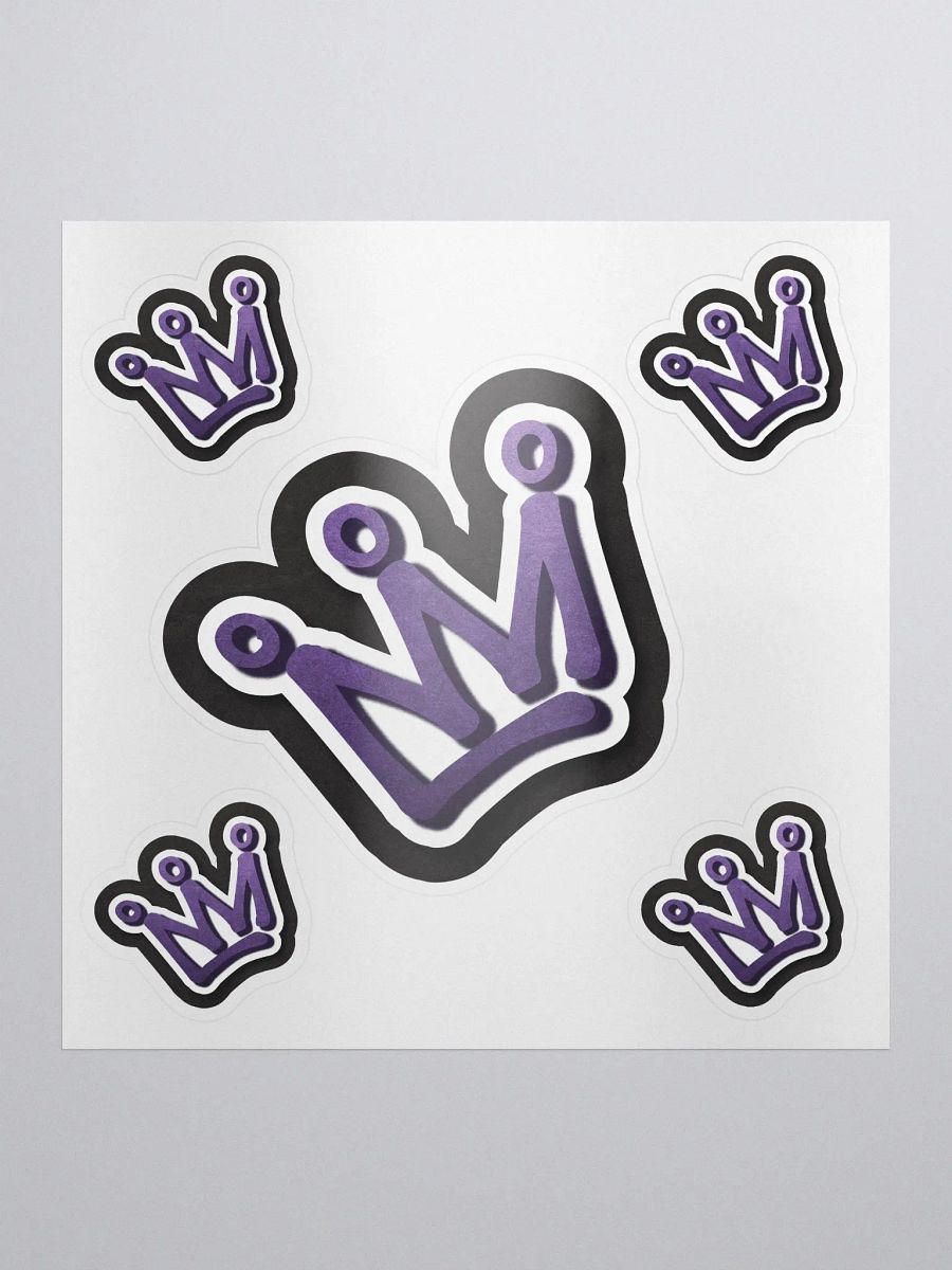 The Crown Kiss Cut Sticker product image (1)