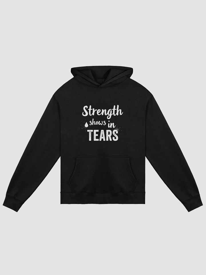 Strength Shows in Tears  – The Johnny Depp Inspired Hoodie That Empowers You to Embrace Your True Strength product image (1)