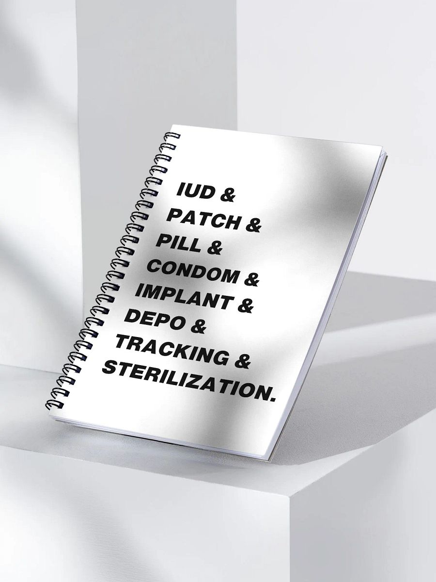 birth control & (notebook) product image (3)