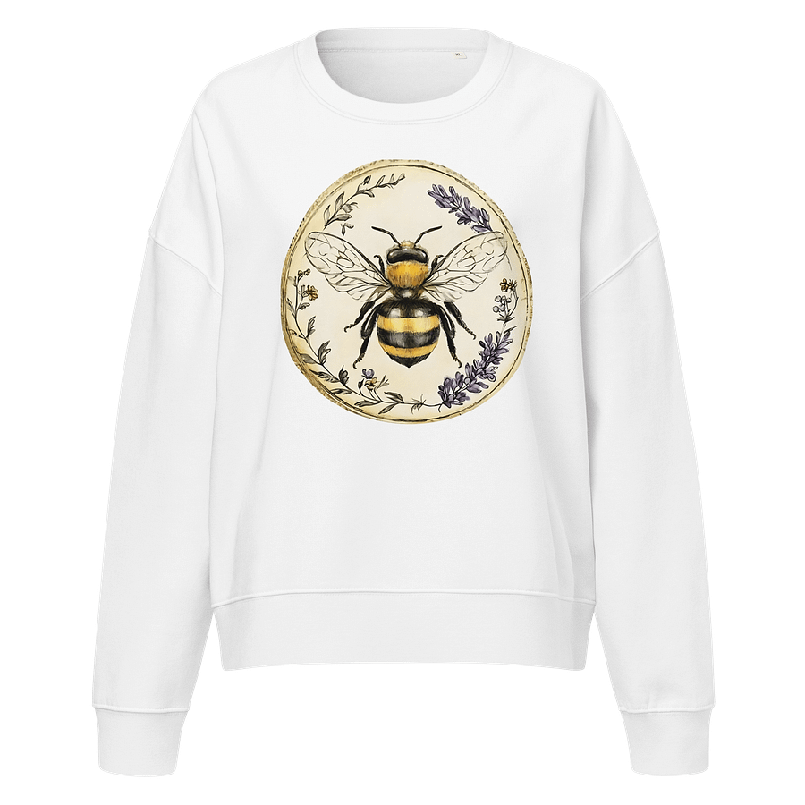 Bee-utiful Organic Crew Neck Sweatshirt product image (1)
