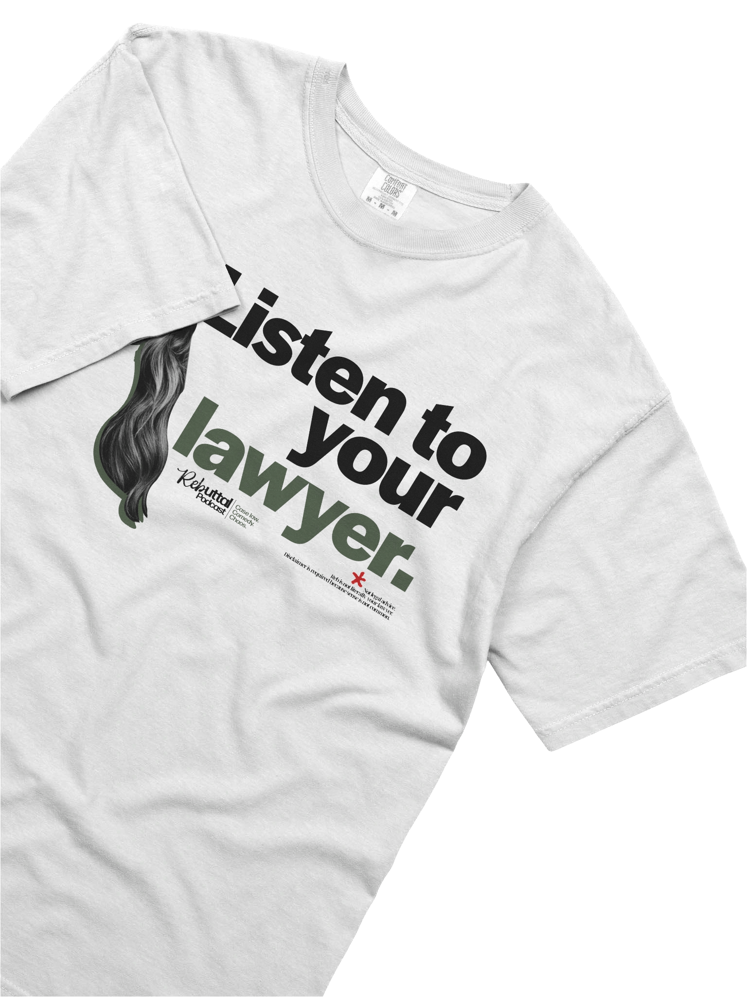 Listen To Your Lawyer Classic Reb T-Shirt product image (3)