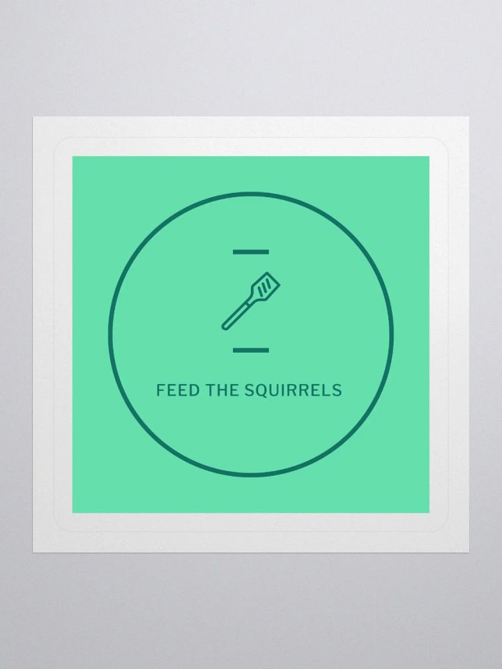 Spatula Squirrel Sticker Set product image (1)