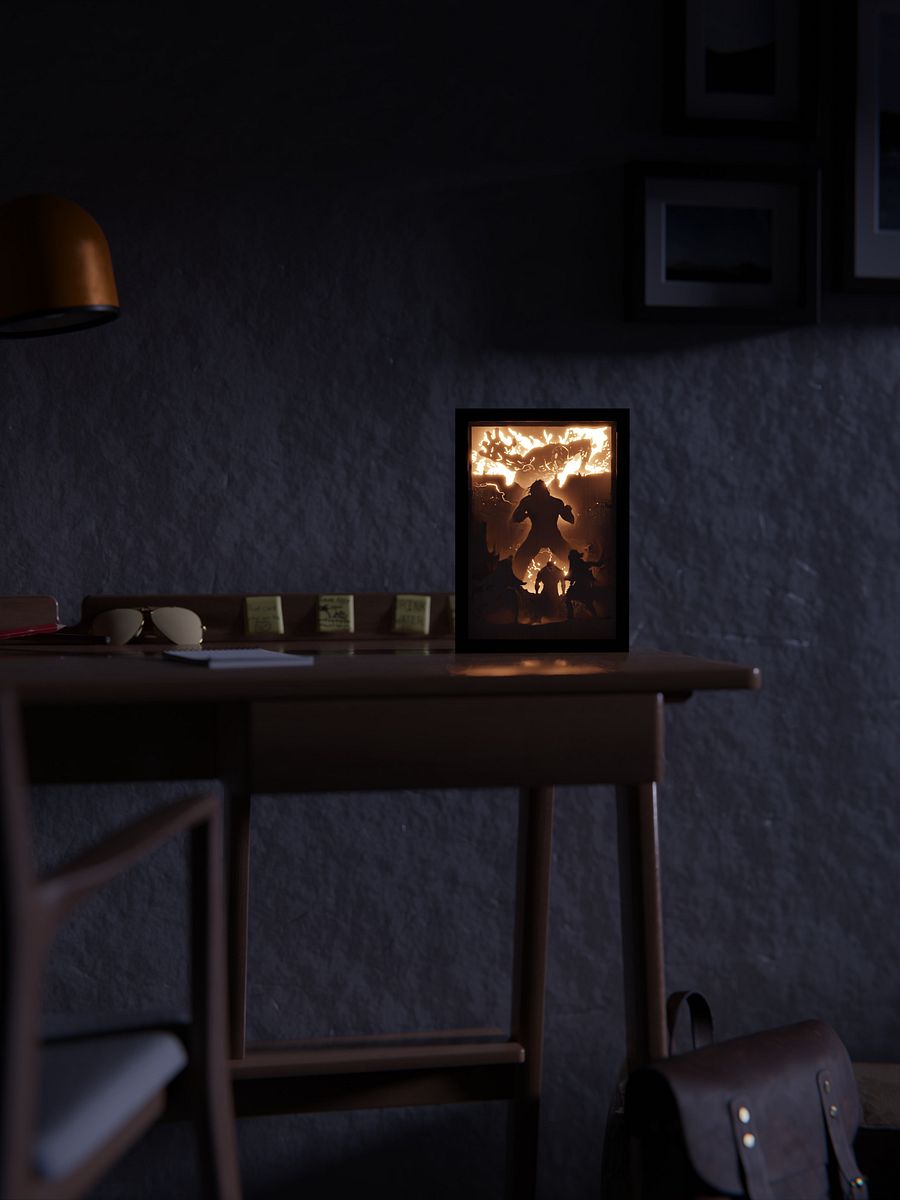Attack On Titan Light Box DIY Templates (2 in 1) - (PDF + SVG + DXF) + Video Tutorial product image (6)