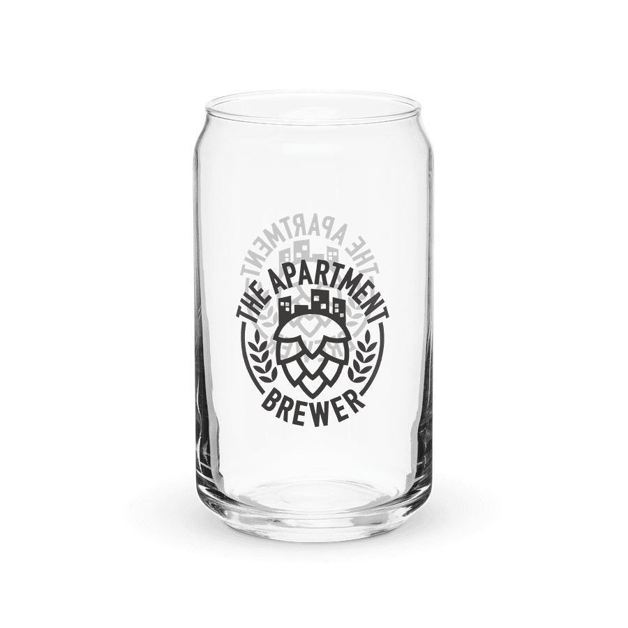 Main Logo Can-Shaped Glass (Black) product image (3)
