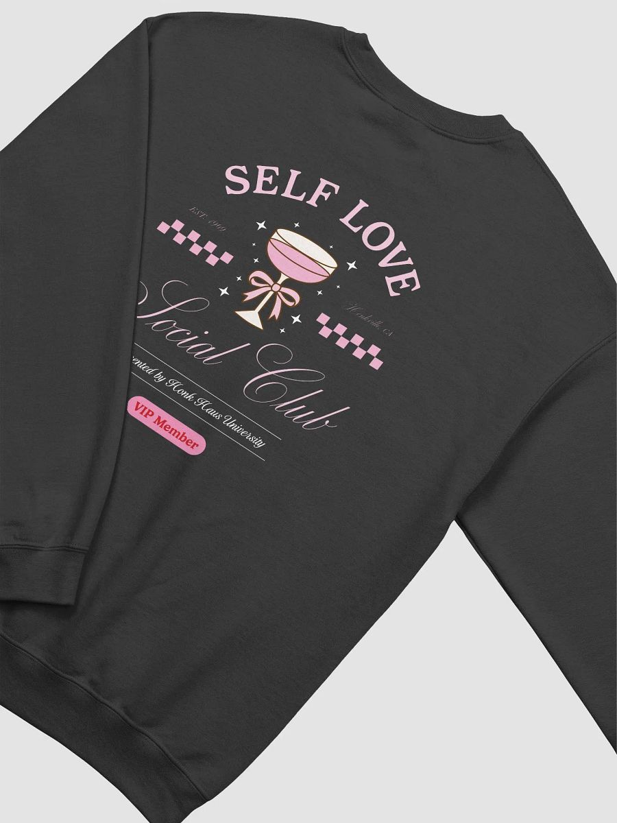 self love club printed crewneck product image (1)