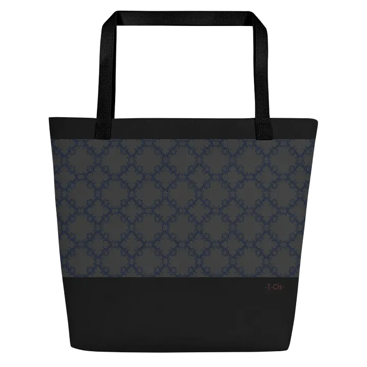 Get original circle design and then duplicate this one. - Leafy Circle Large Tote/ Shopper Bag, Internal Pocket, Machine Washable. product image (1)