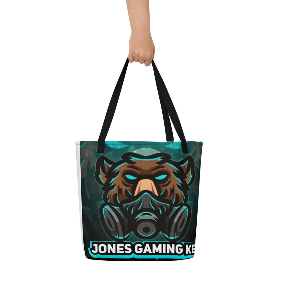 All-Over Print Large Tote Bag w/ Pocket product image (6)