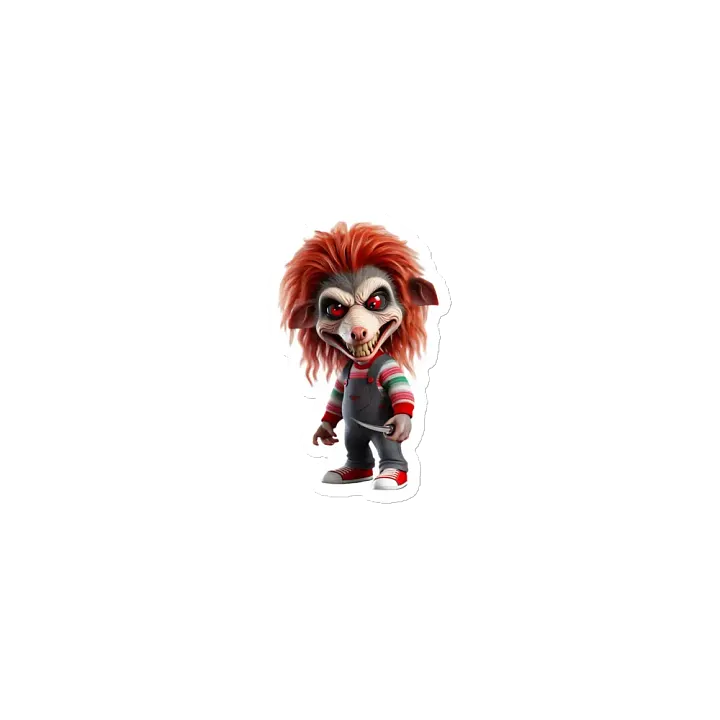 ''Chuckee Rose The Possum'' Die-Cut Magnet product image (1)
