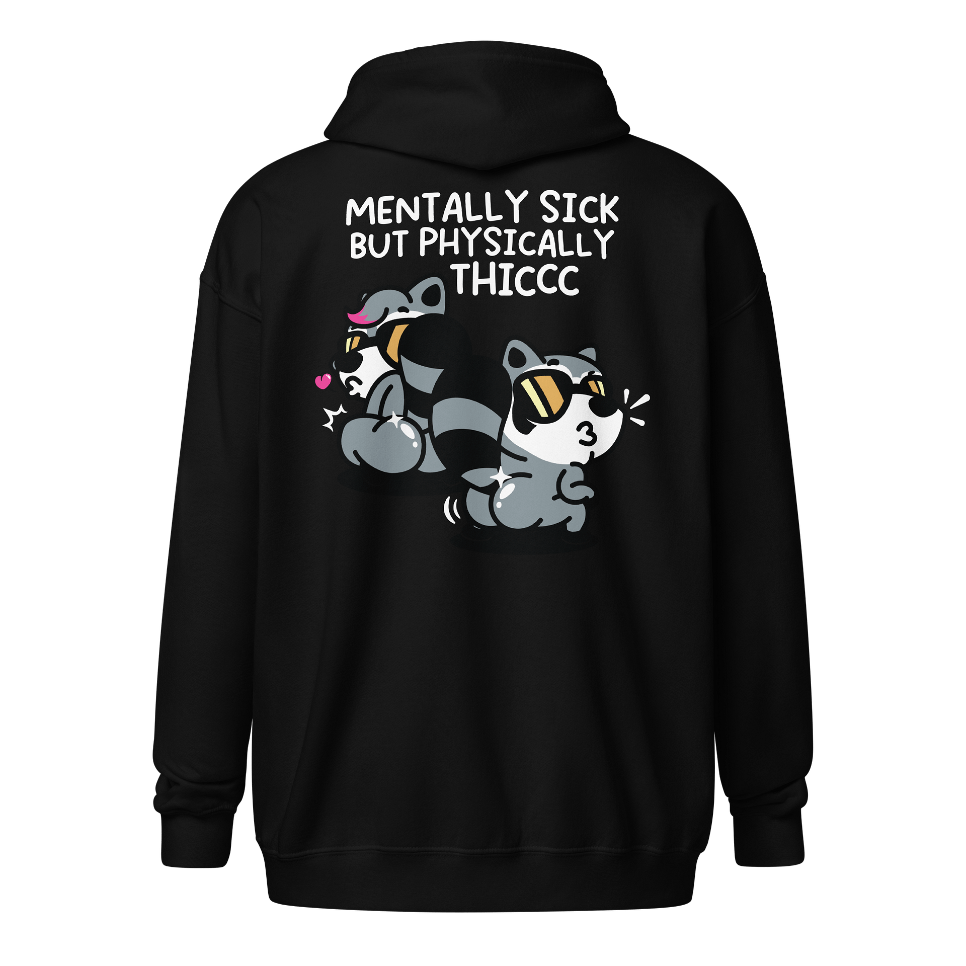 Physically Thiccc Zipper Hoodie product image (7)