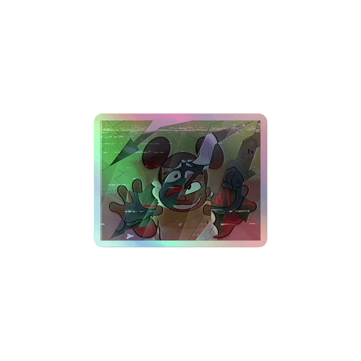 Crack the Screen Holo Sticker product image (1)