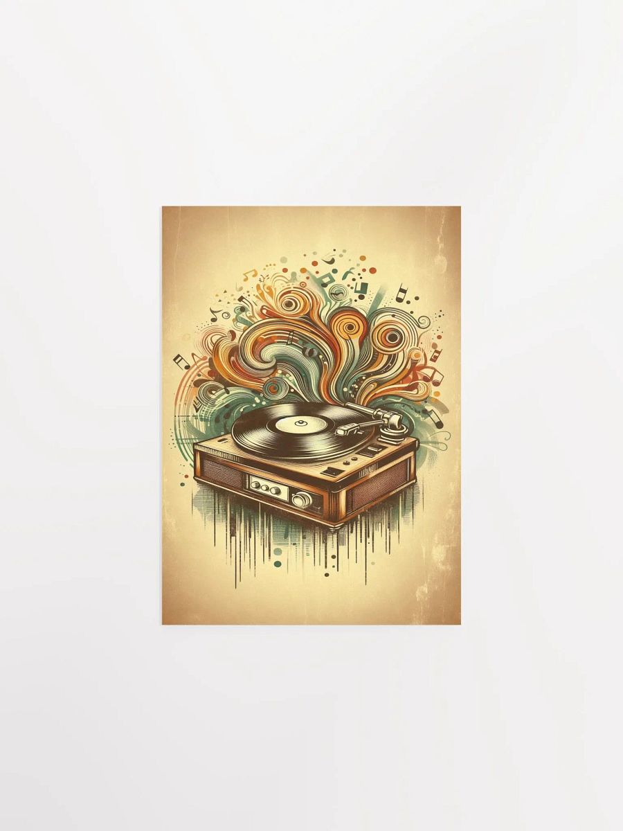 Swirling Melodies Enhanced Matte Poster product image (1)