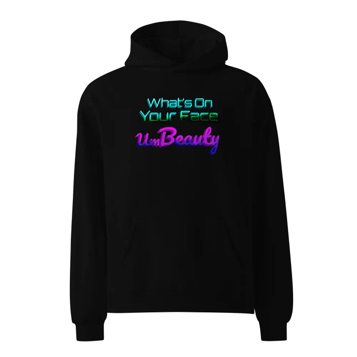 What’s on your face Oversized Hoodie product image (1)
