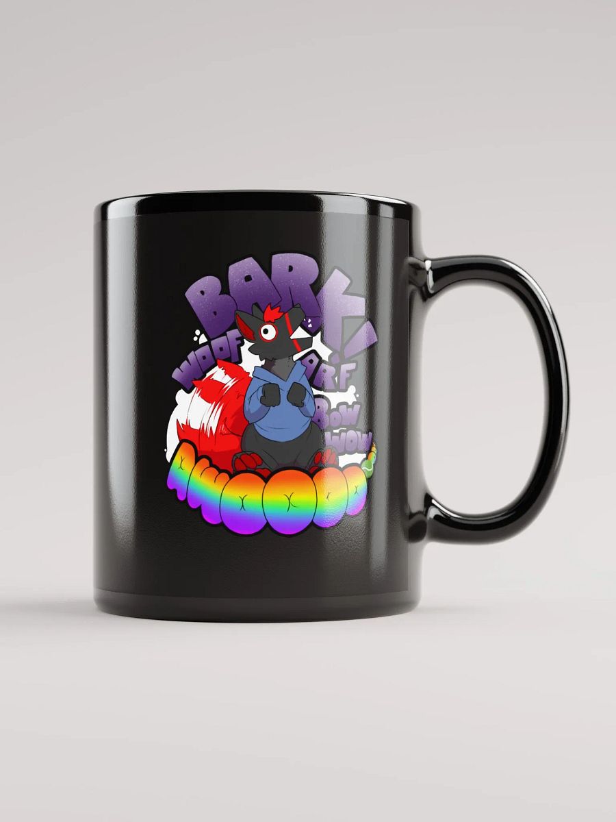 Barking Black Glossy Mug product image (1)