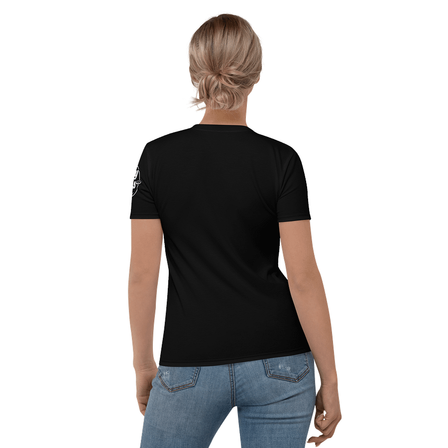 Fancy Lads Women's Black T-shirt "I Got 99 Problems But A Disc Ain't 1" product image (6)