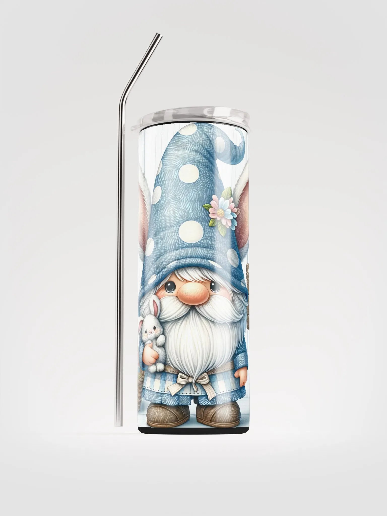 Easter Gnome Stainless Steel Tumbler product image (1)