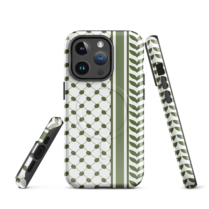 Olive Keffiyeh MagSafe® Case for iPhone® product image (3)