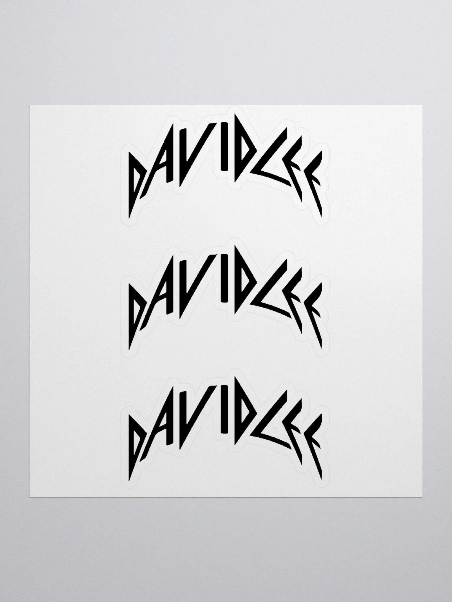 David Lee Logo Stickers product image (1)