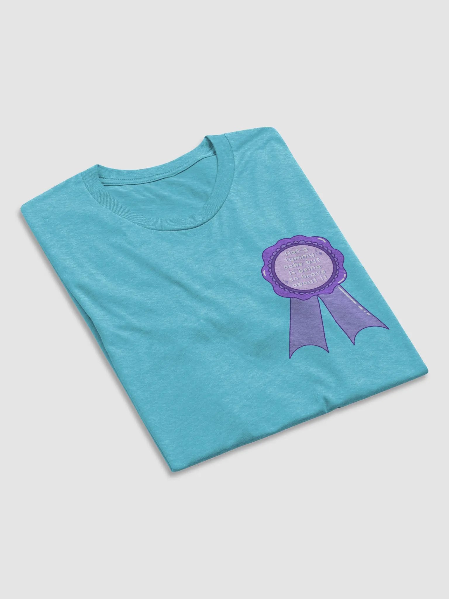 Tummy Ache Warrior Super Soft Tee product image (42)