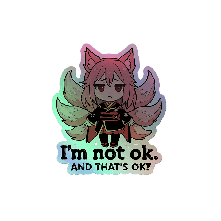 Holo-Fox Chibi Sticker Collection product image (2)