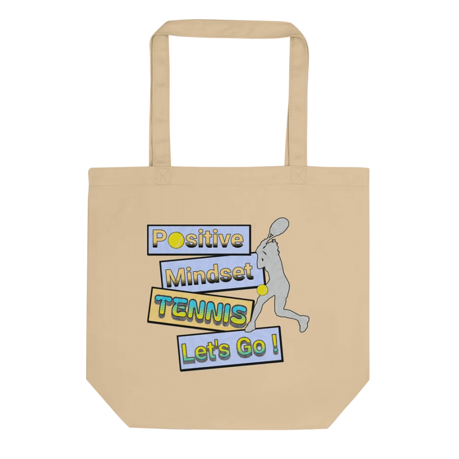 Positive Mindset Tennis Tote Bag product image (1)