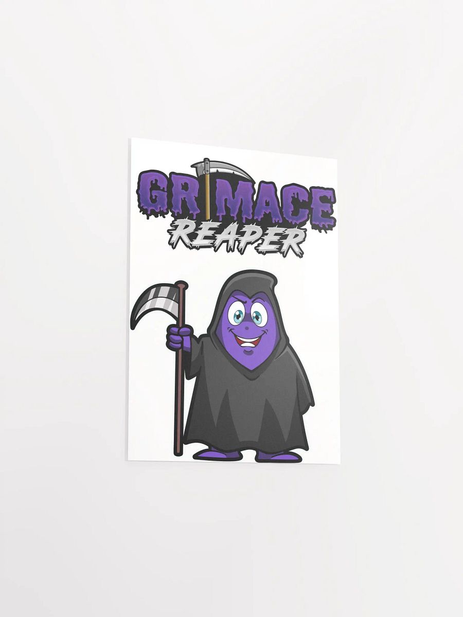 The Grimace Reaper Poster product image (3)