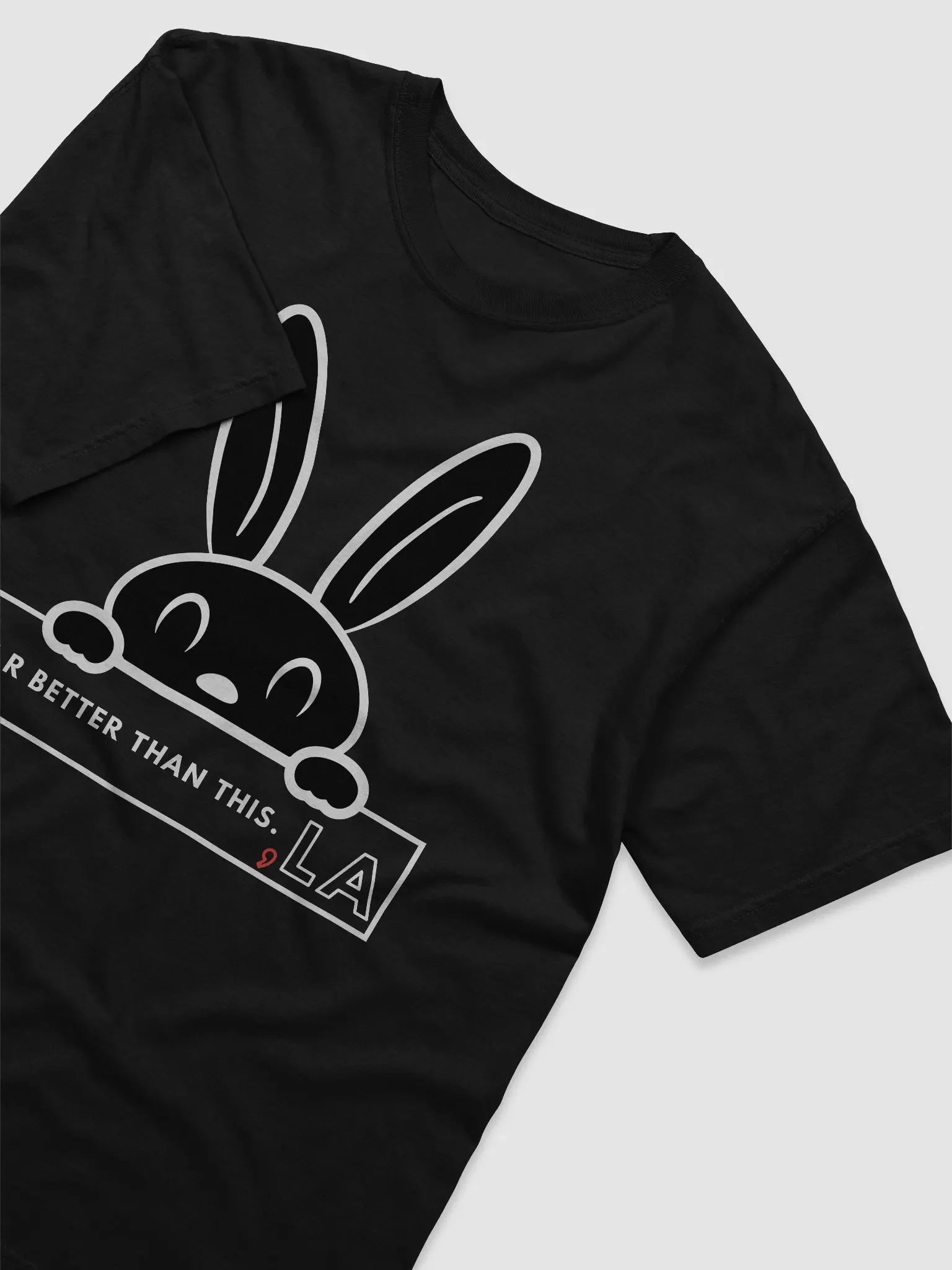 Peekaboo Bunny Heart T-Shirt product image (3)