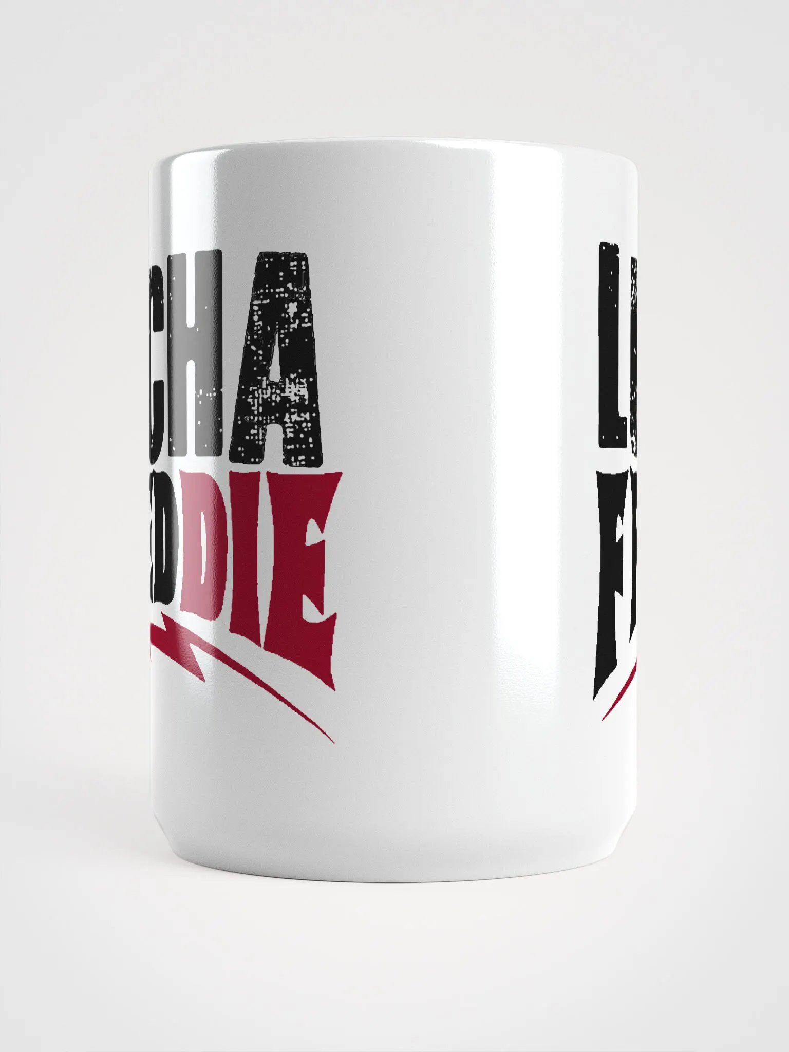 LuchaFredDIE logo mug reg product image (5)