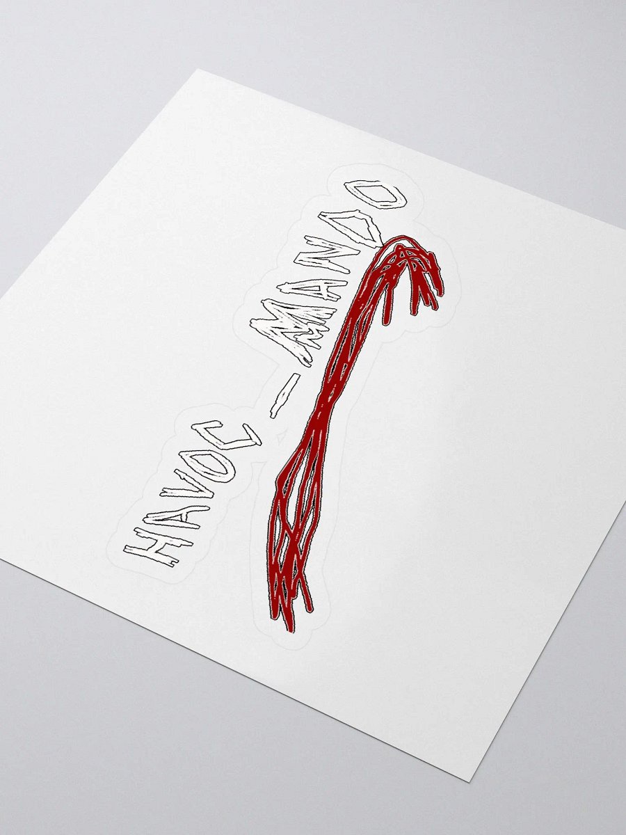 Havoc Mando Scratch sticker product image (3)