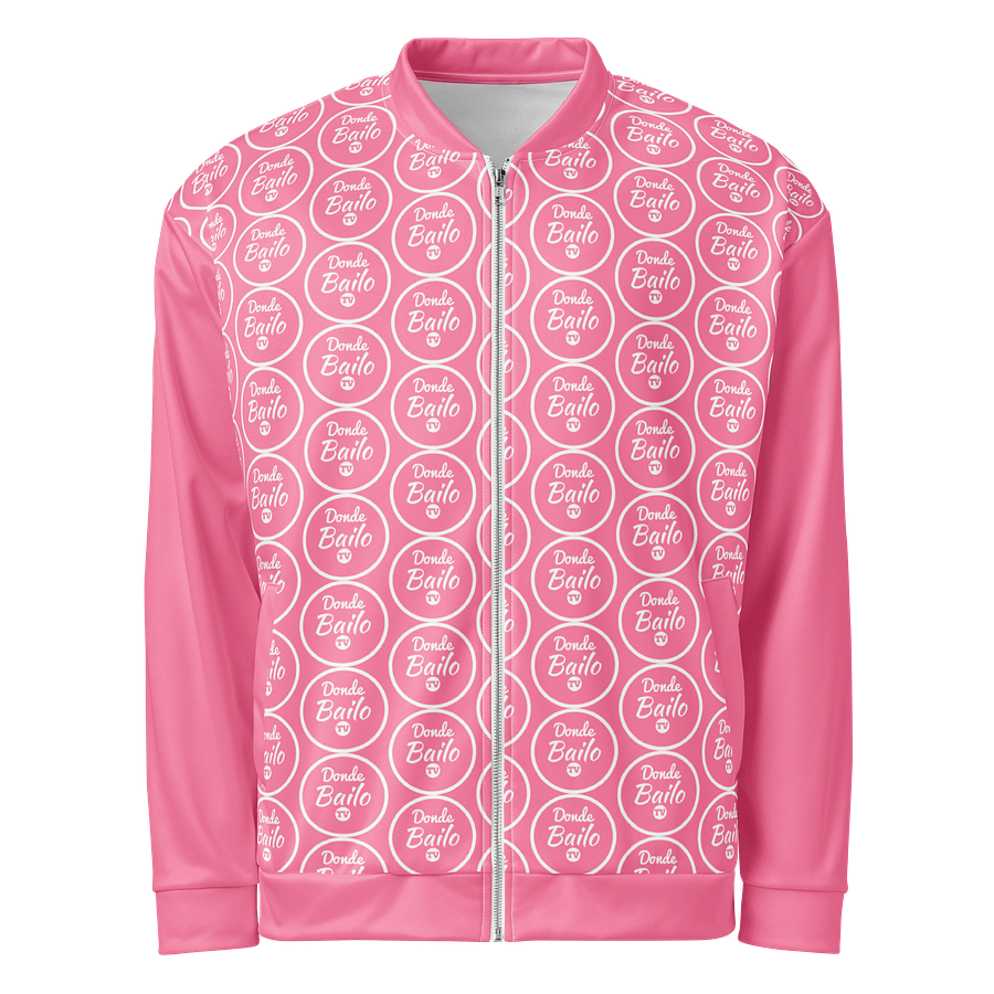 I Love Bachata - Chamarra Bomber All-Over Print Pink product image (2)