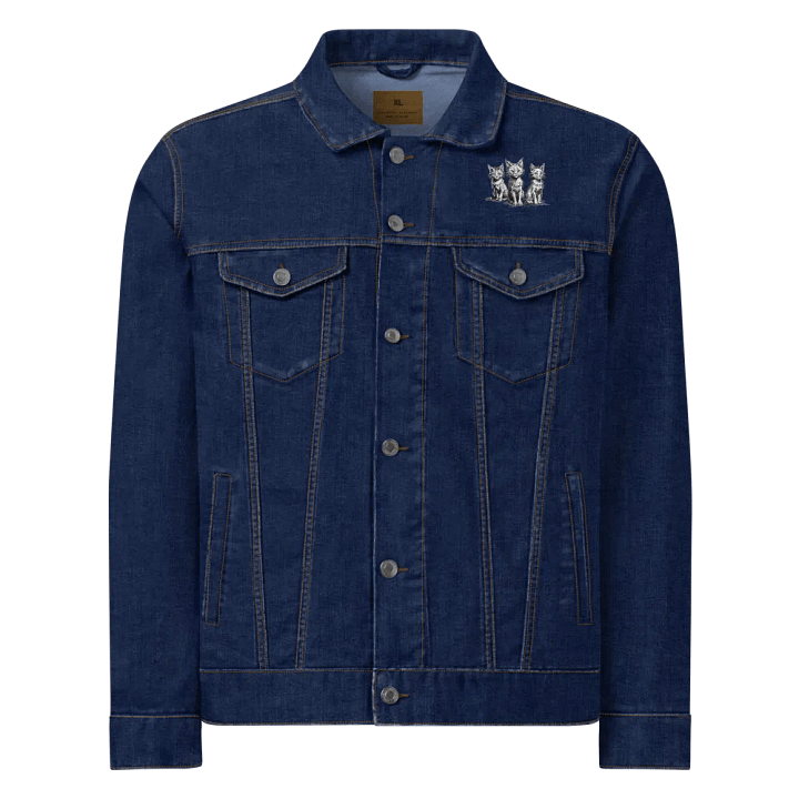 Wild and Free Collection Embroidered Denim Jacket product image (1)