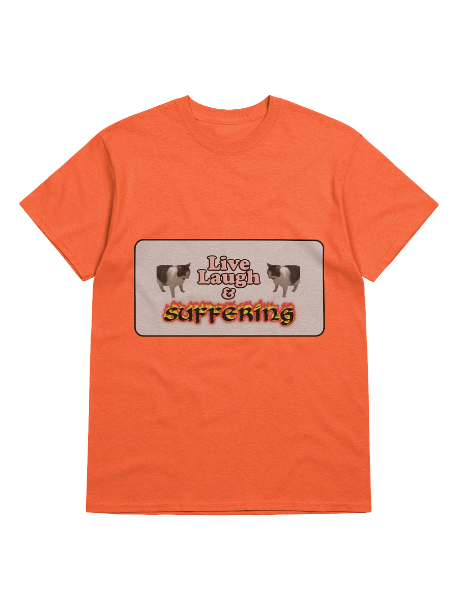 Live Laugh & Suffering Cats T-Shirt product image (49)