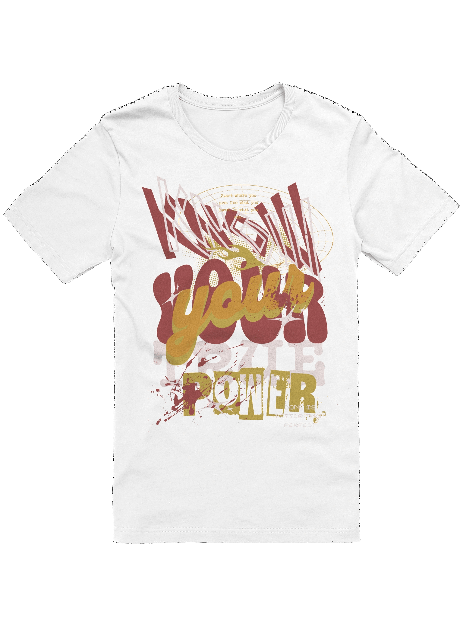 Know your true Power | Unisex Bella+Canvas Supersoft T-Shirt product image (2)