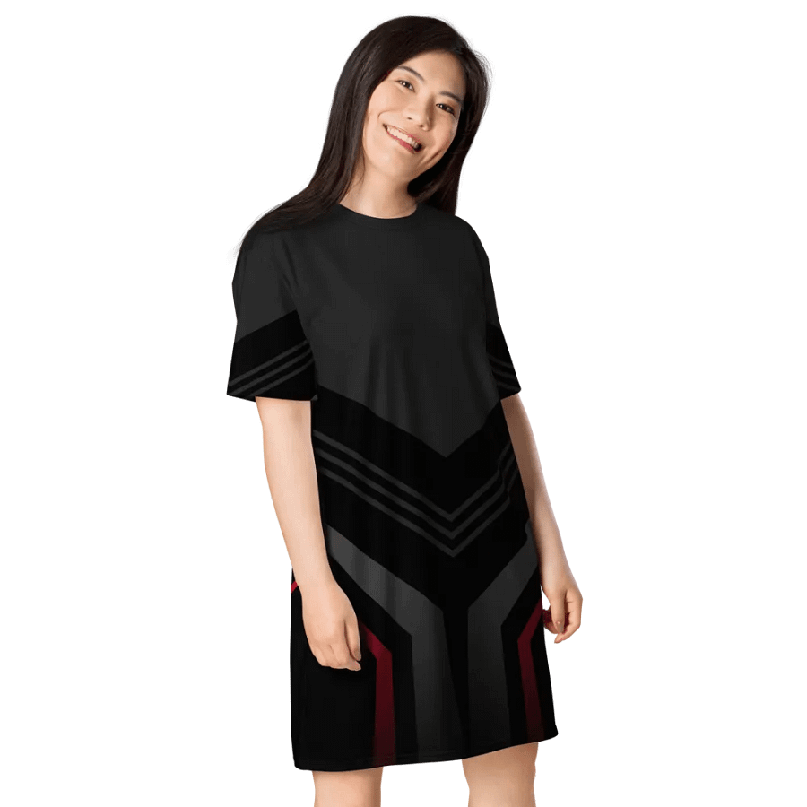All-Over Print T-Shirt Dress product image (4)