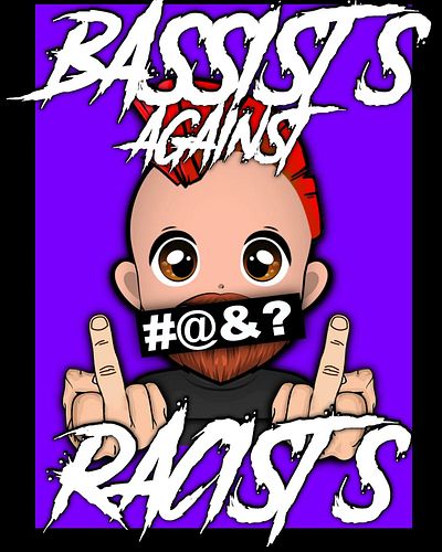 Music can unite us all. 
.
.
.
.
.
.
.
.
.
.
#bassistsofinstagram #bassistsagainstracists #bass #heavydandwhiskey #heavyd #ba...
