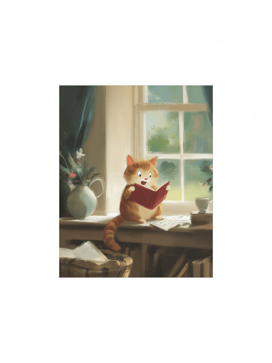 The Plot Whiskens Art Print product image (4)