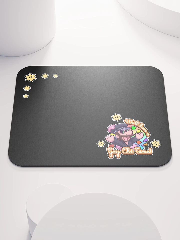 Gay Old Time - Black Mousepad (small) product image (1)