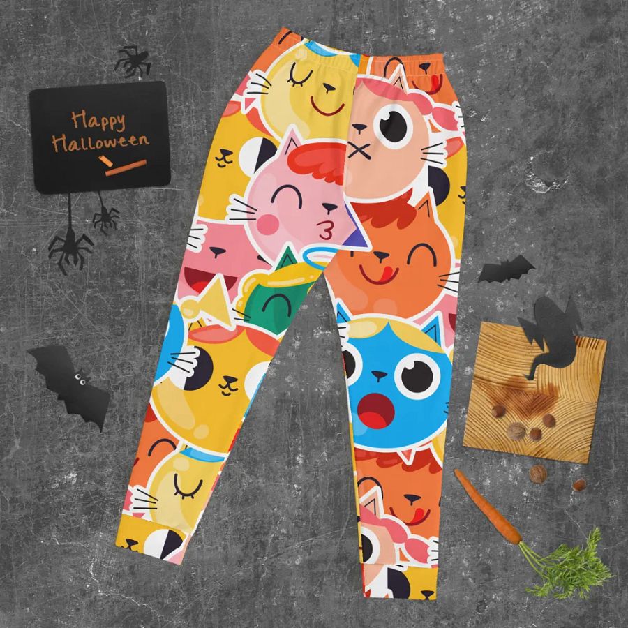 Women's Joggers Colorful Cat product image (7)