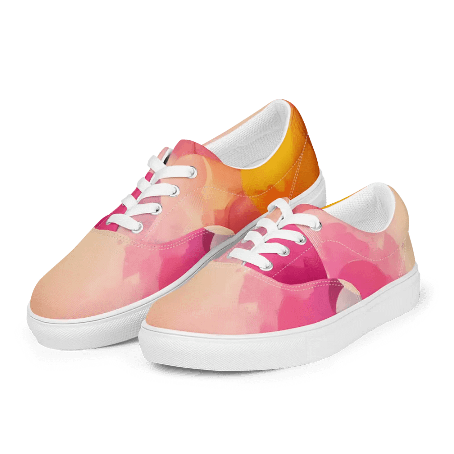 VividWave Lace-Up Canvas Shoes product image (4)