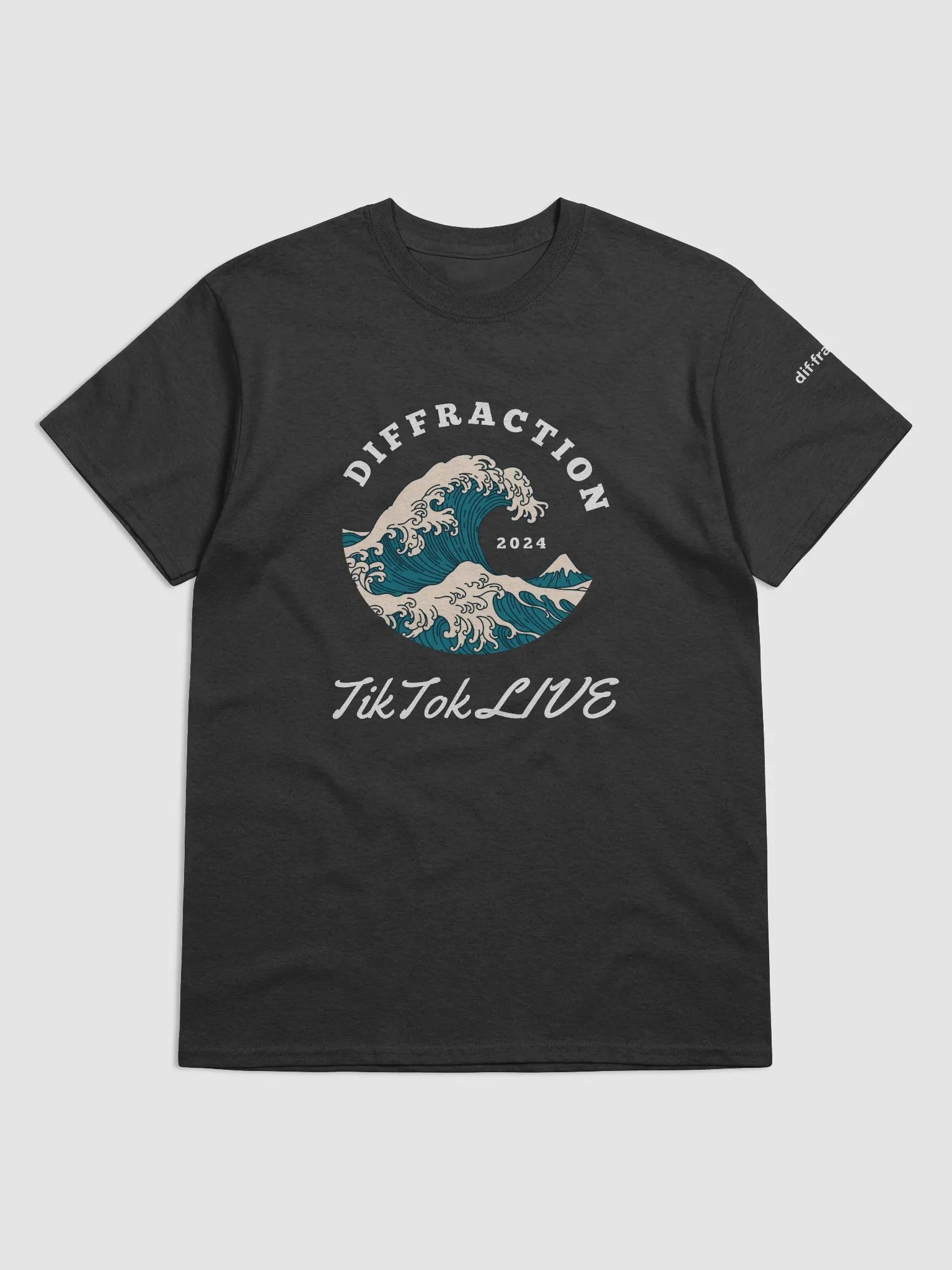 Diffraction Classic Tee - Dark W/ Light Lettering product image (2)