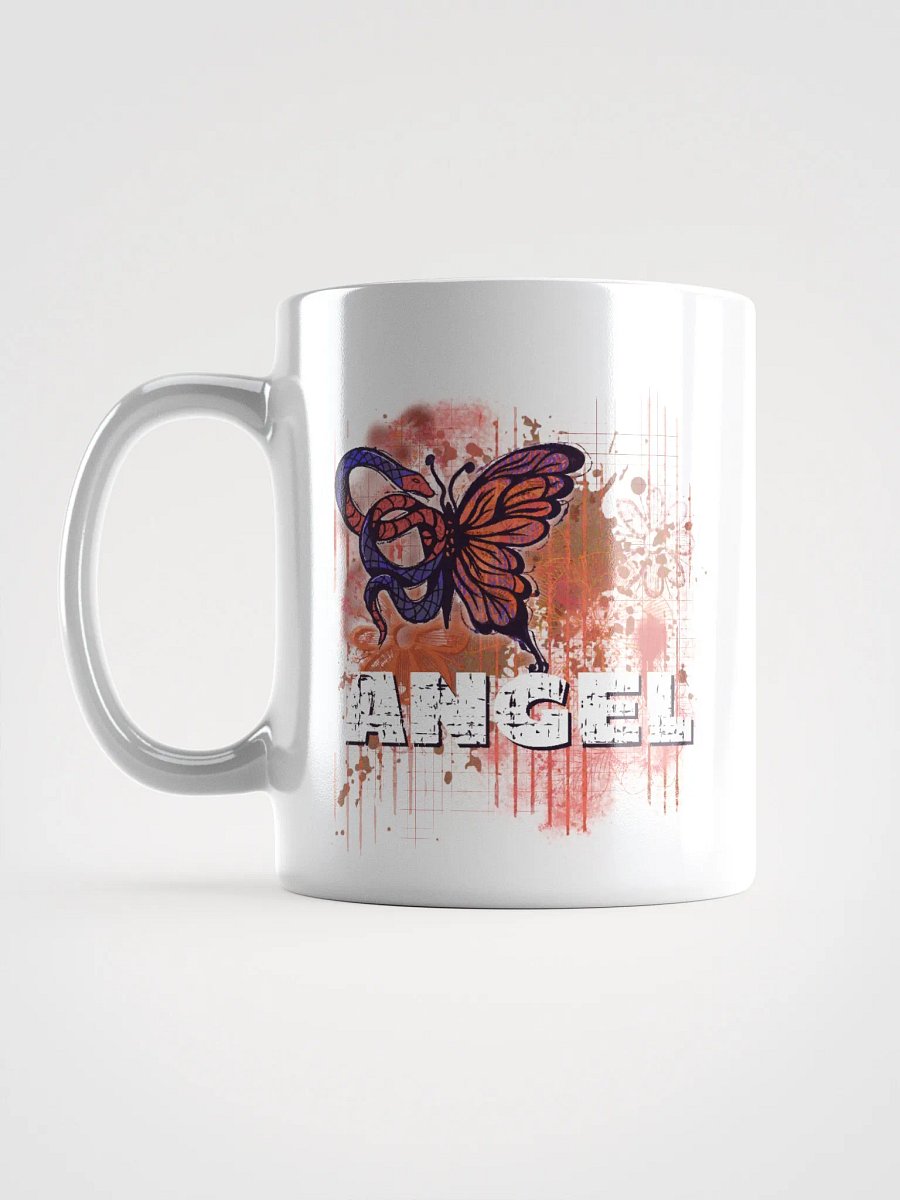 Mug Angel Distressed Snake Butterfly product image (12)