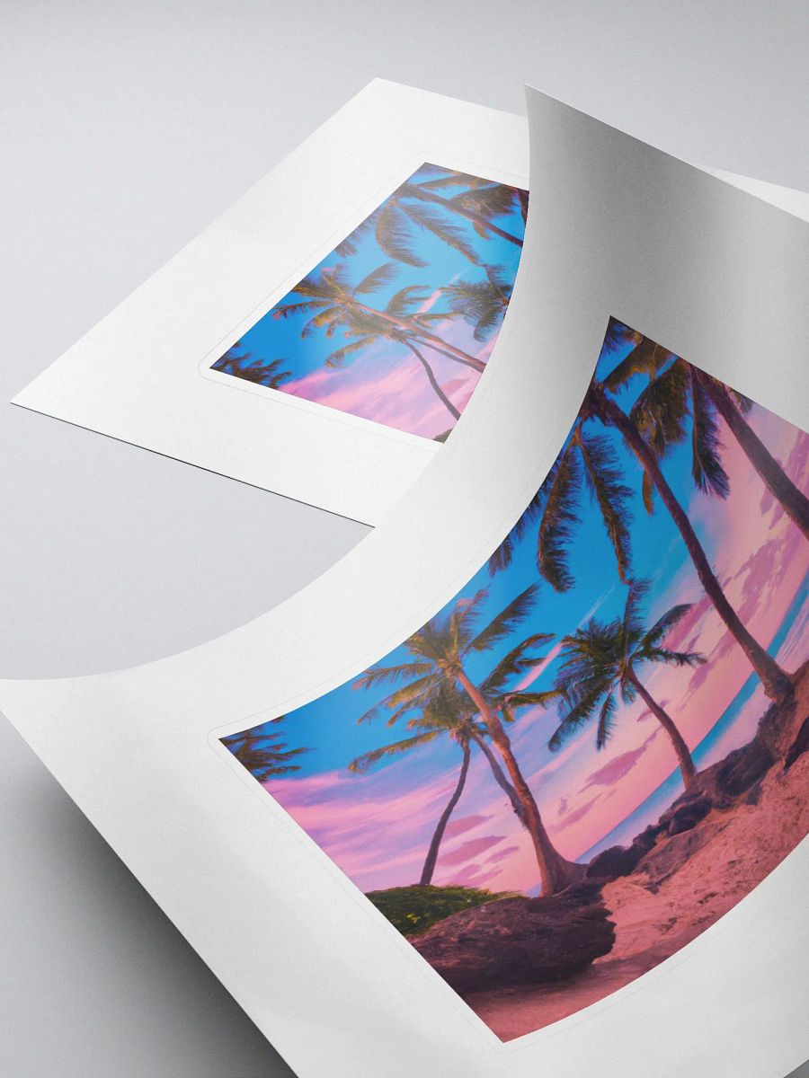 Galactic Wild Colorful Beach Delta Sticker product image (4)