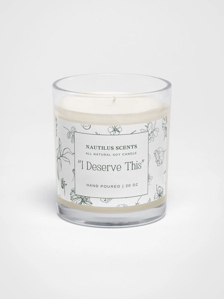 Nautilus Scents: 'I Deserve This' Soy Wax Candle product image (1)