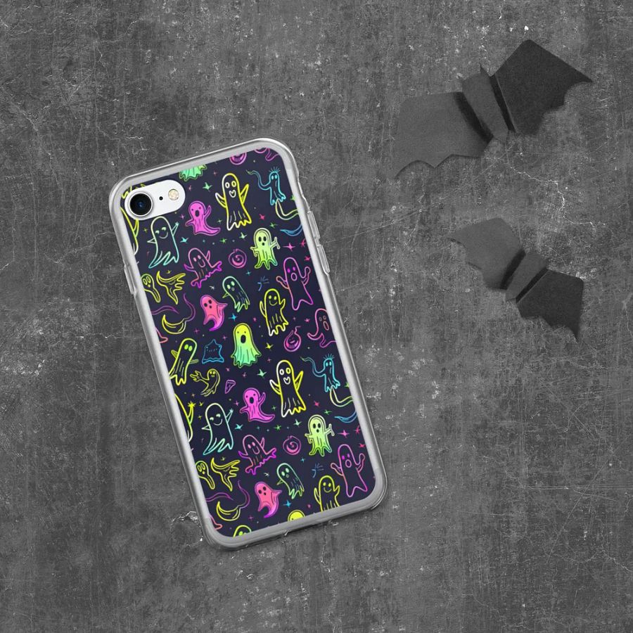 Funny Neon Ghost Case For Iphone product image (6)