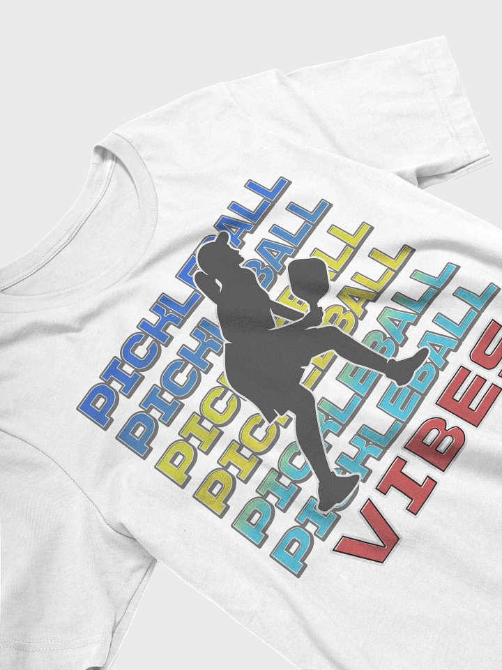 Pickleball Vibes Line Female Vibrant T-Shirt product image (2)